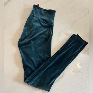 Spanx size Medium velvet leggings full length